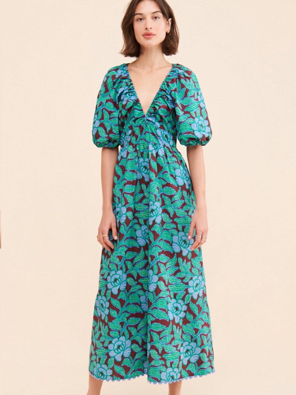 Saylor Lincoln Maxi Dress L